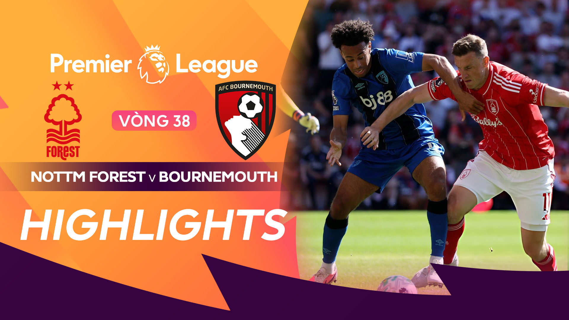 Nottingham Forest - Bournemouth Highlights