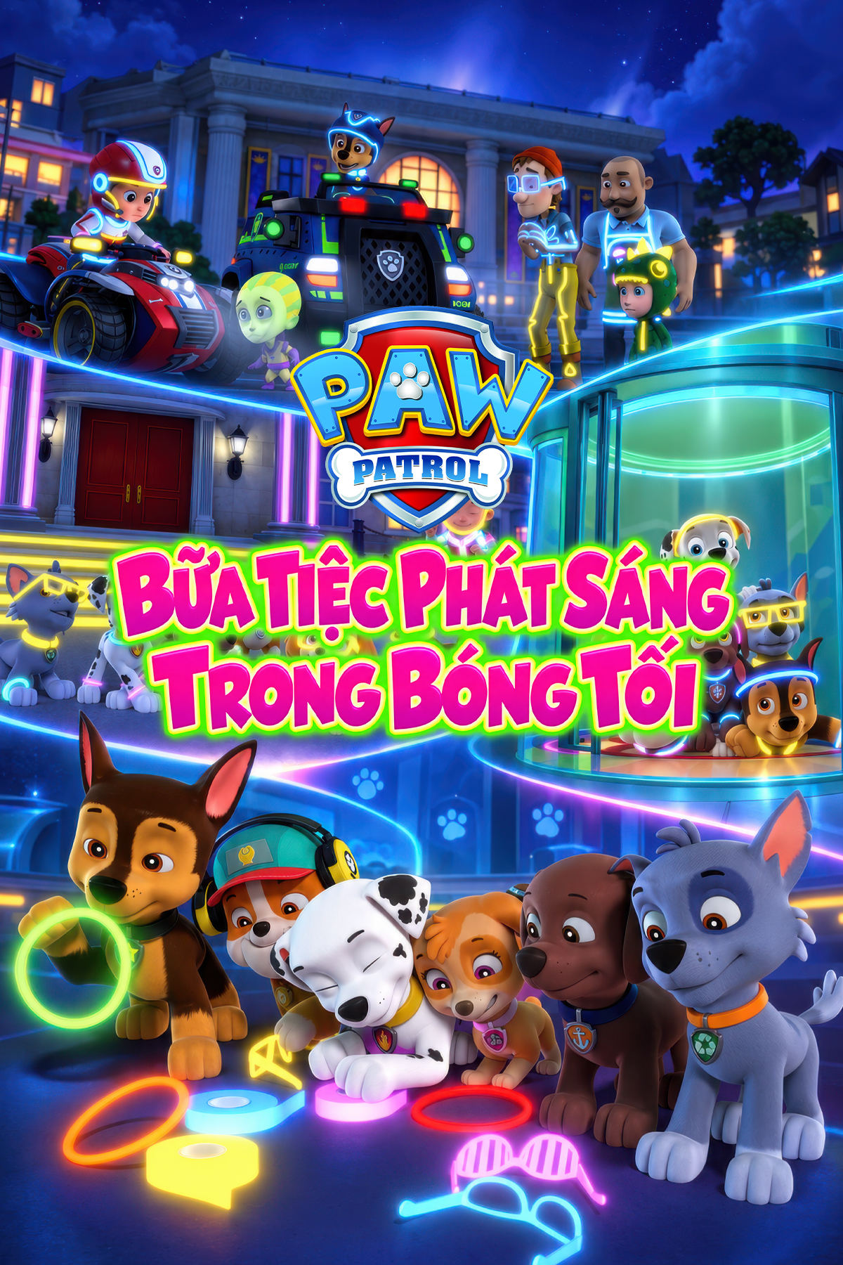 Paw Patrol: Bữa Tiệc Ph&aacute;t S&aacute;ng Trong B&oacute;ng Tối